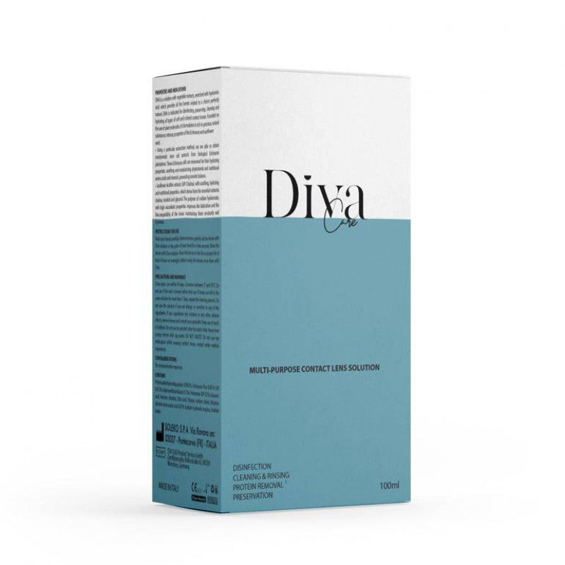 ديفا - محلول عدسات  طبي متعدد الأغراض 100 مل