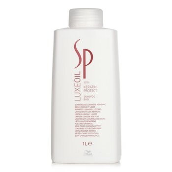 ويلا  شامبو واقي بالكيراتين SPF Luxe Oil (لتنظيف فاخر خفيف) - 1000ml/33.8oz