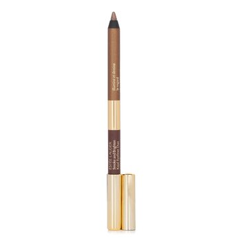 استي لودر Smoke And Brighten Kajal Eyeliner Duo - # Dark Chocolate / Rich Bronze - 0.5g/0.02oz