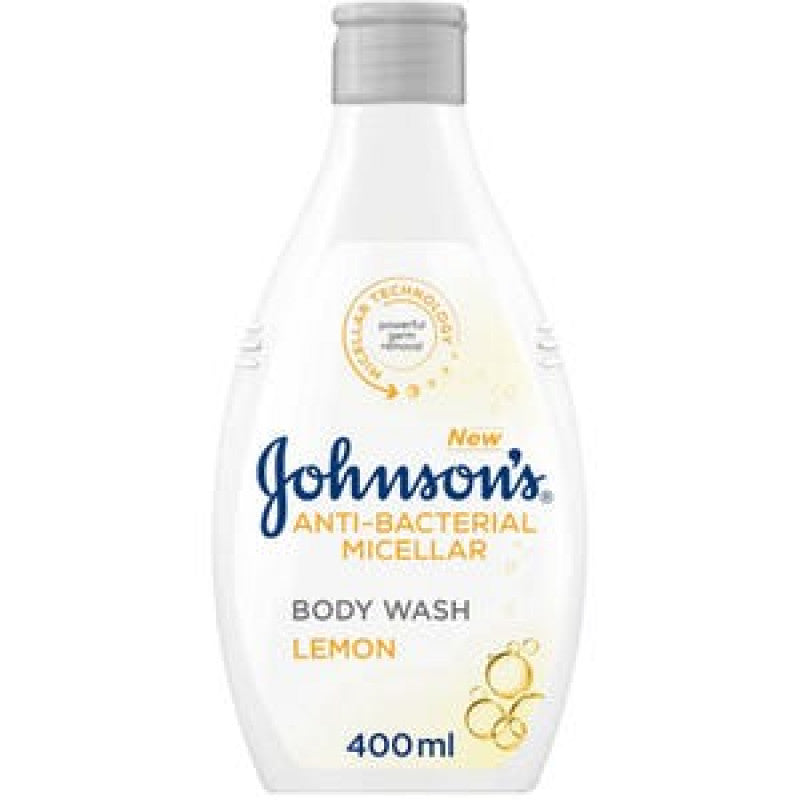 جونسون - سائل استحمام مضاد للبكتيريا ليمون 400