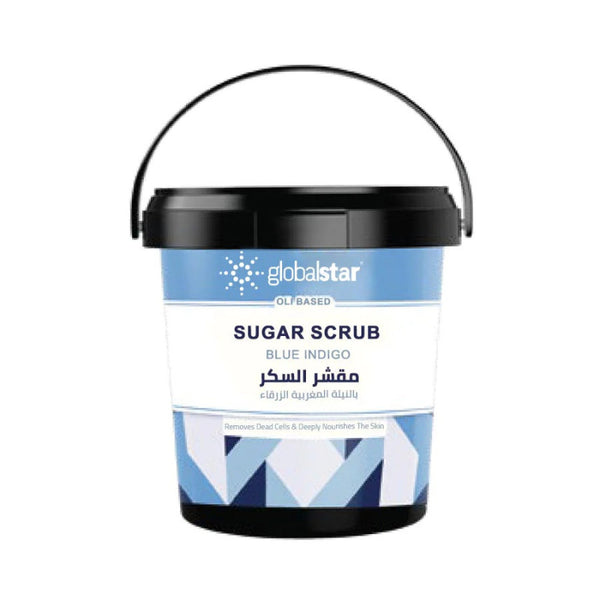 جلوبال ستار - مقشر السكر الزيتي بالنيلة الزرقاء 600 مل