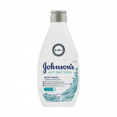 جونسون - سائل استحمام مضاد للبكتيريا  -400مل