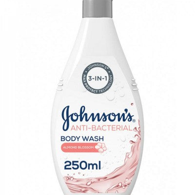 جونسون - سائل استحمام مضاد للبكتيريا بزهر اللوز - 250مل