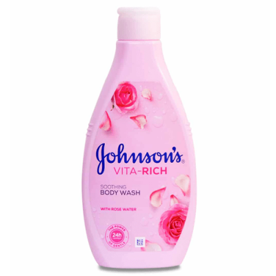 جونسون - صابون سائل للاستحمام فيتا رتش مع ماء الورد - 250 مل