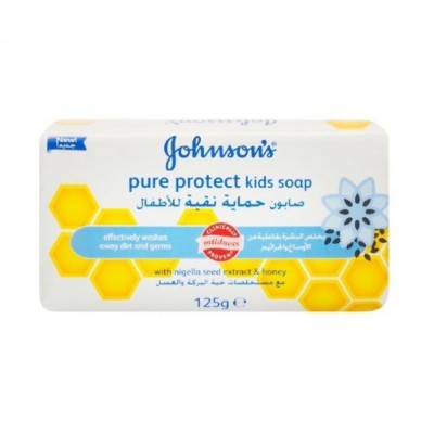جونسون - صابون الحماية مع مستخلصات حبة البركة والعسل -125جرام