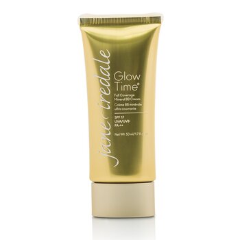 جين أيرديل كريم معدني BB لتغطية كاملة Glow Time SPF 17 - BB9 50ml