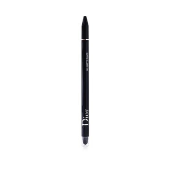 كريستيان ديور قلم عيون مضاد للماء يدوم 24 ساعة Diorshow - # 61 أسود غير لامع 0.2g